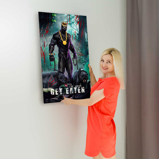 The Week Get Eaten Canvas 