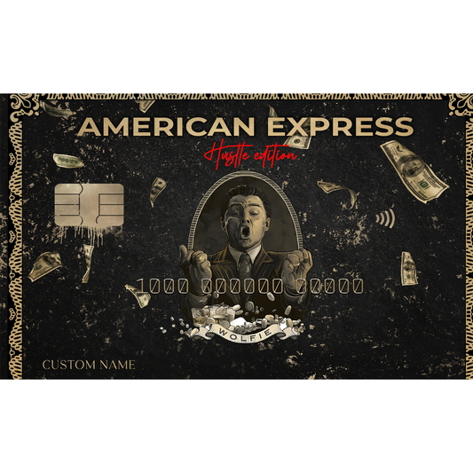 Personalised American Express Canvas