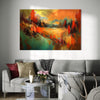 Urban Oasis Abstract Canvas 