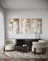 Vanilla Visions Set of 3 Wall Art