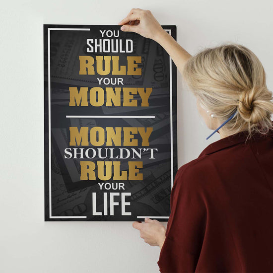You Should Rule Your Money Canvas - Blanq Canvas