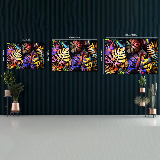 Zebra Cameo Canvas 